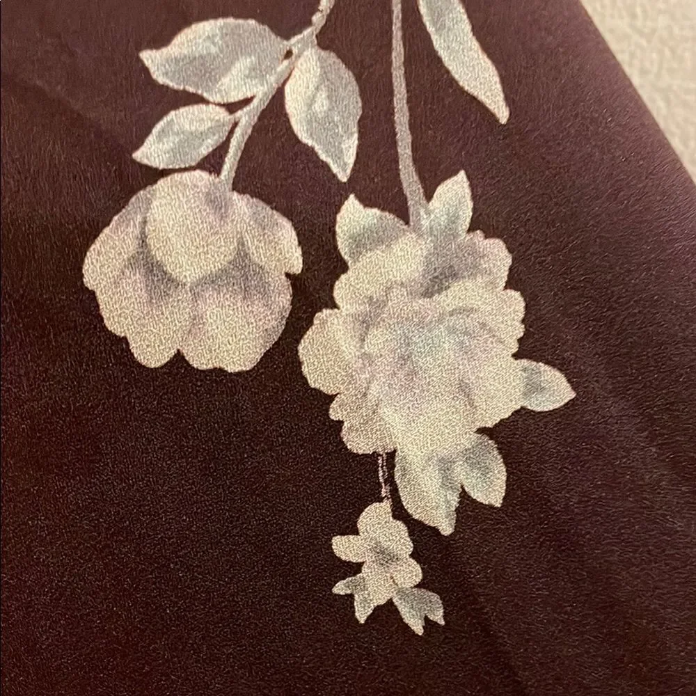 Floral Open Front Cardigan - Picture 3 of 5